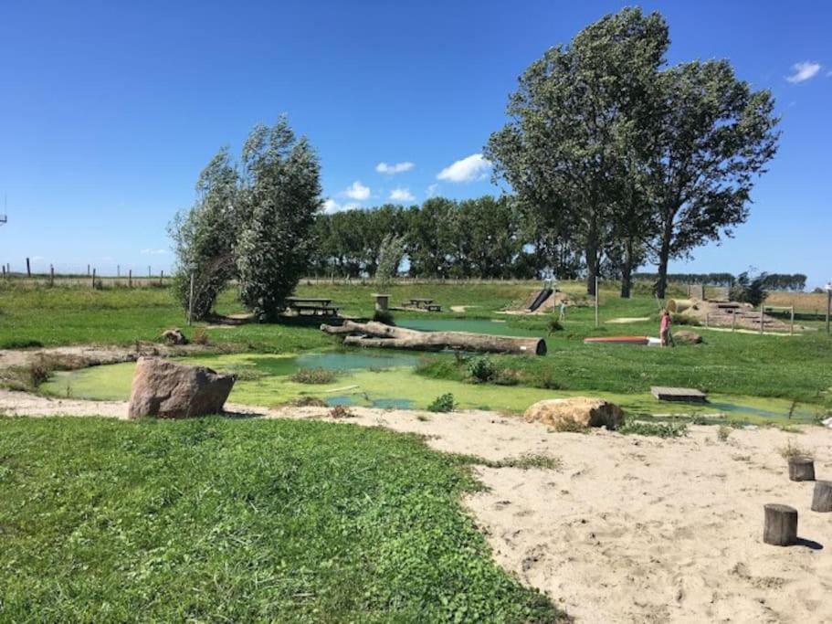 Family Wellness Lodge 4 Personen Zuid-Holland! Ooltgensplaat Екстериор снимка